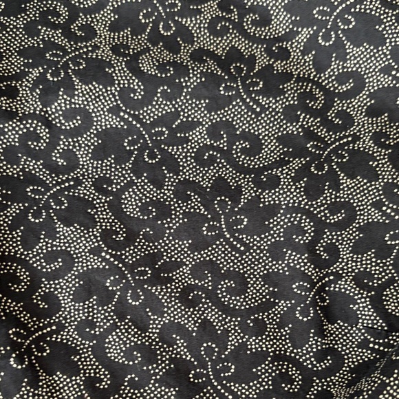 Agnes B. Women's Cotton Leaf Dot Patterned Button Down Shirt Size 44 EU (US 12) - Picture 9 of 9